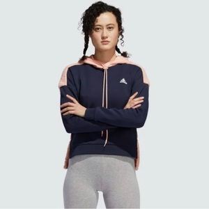 Adidas Fleece and Hoodie Sweatshirt